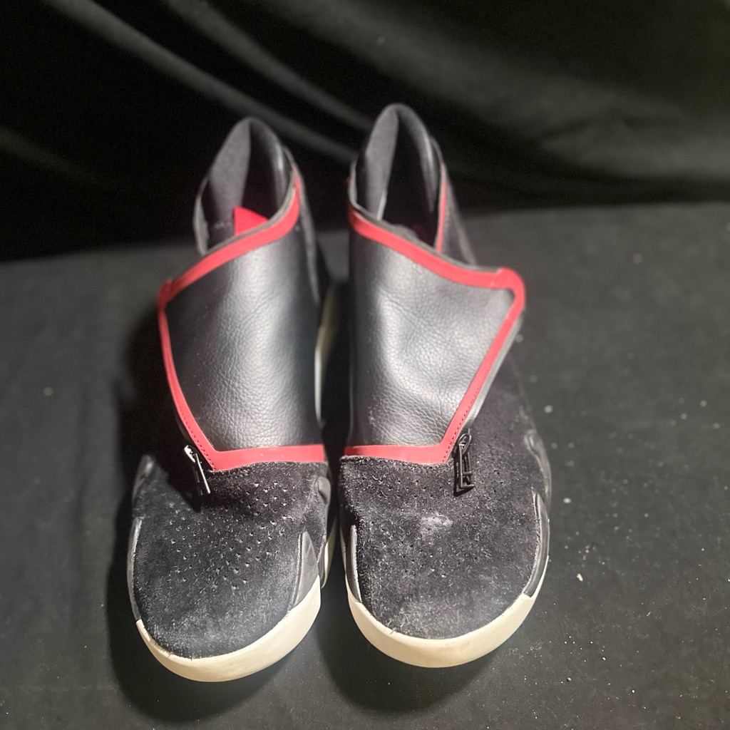 Black And Red HighTop SneakersJordan Brand Size 105334